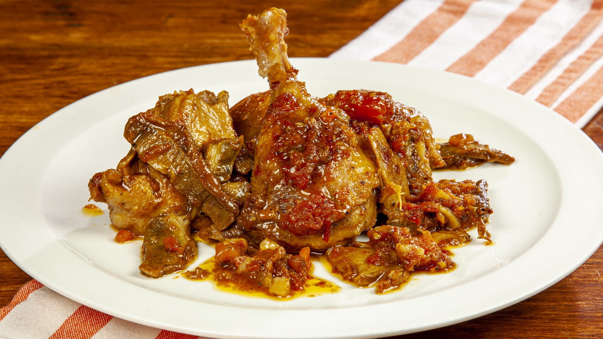 Anatra alla romagnola