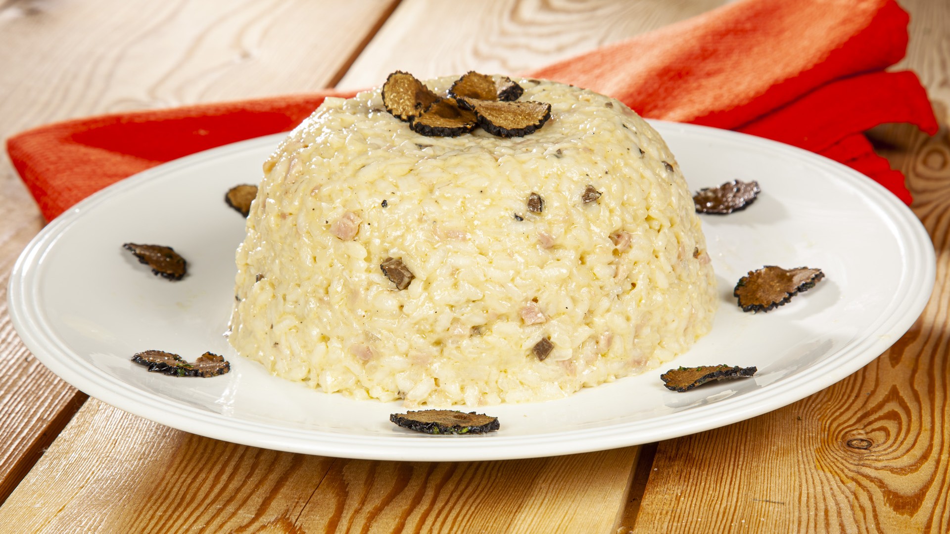 Bomba di riso al tartufo