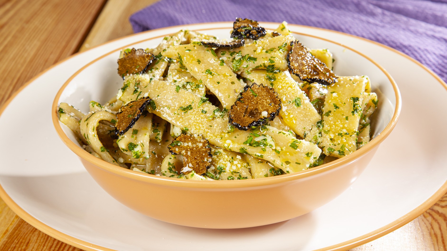 Stringozzi ai funghi