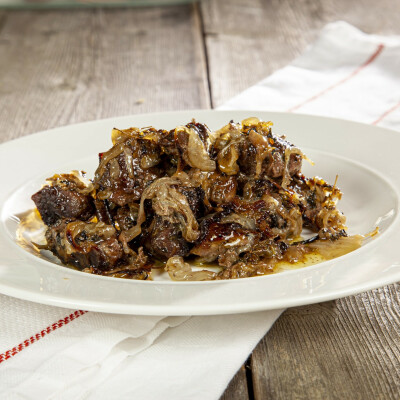Agnello al forno con origano