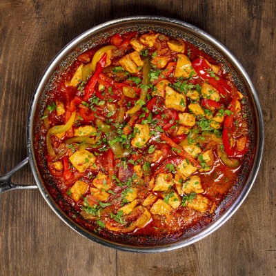 Pollo jalfrezi