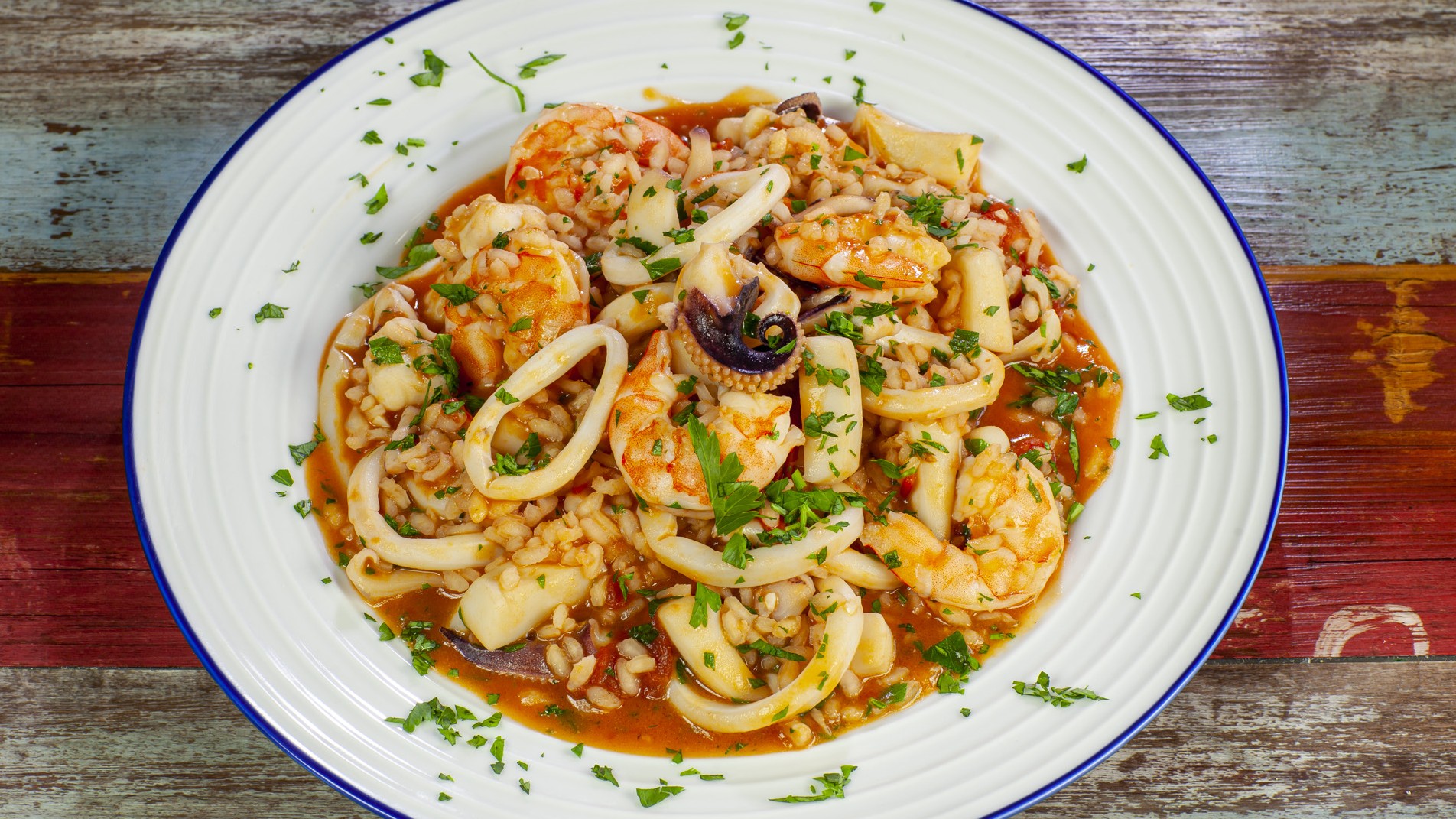 Risotto alla pescatora