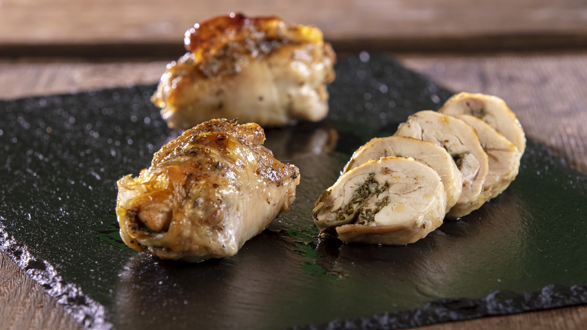Sovracosce di pollo porchettate