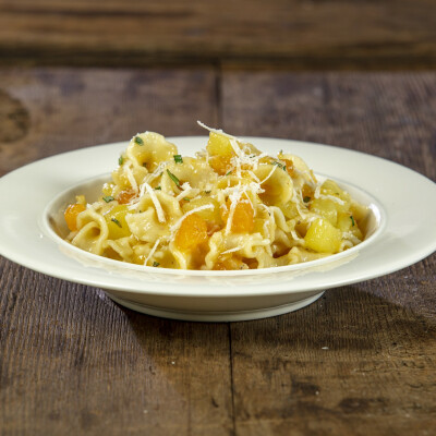 Pasta zucca e patate