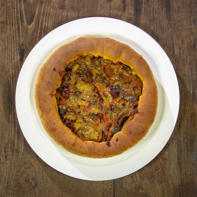 Torta salata con verdure