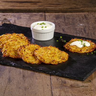 Rosti di patate in forno